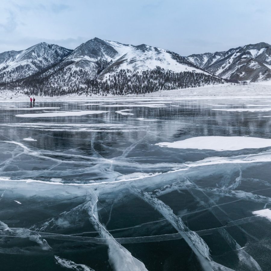 Icy Adventure on the Lake